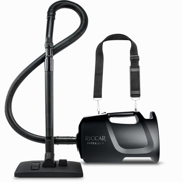 Riccar Supraquick Portable Canister Vacuum RSQ1 Black robot vacuum, handheld vacuum