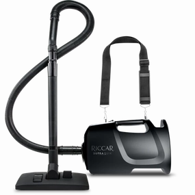 Riccar Supraquick Portable Canister Vacuum RSQ1 Black robot vacuum, handheld vacuum