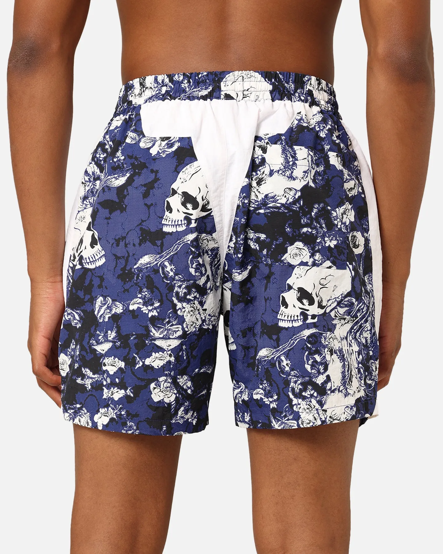 Saint Morta Relic Nylon Shorts Blue/White