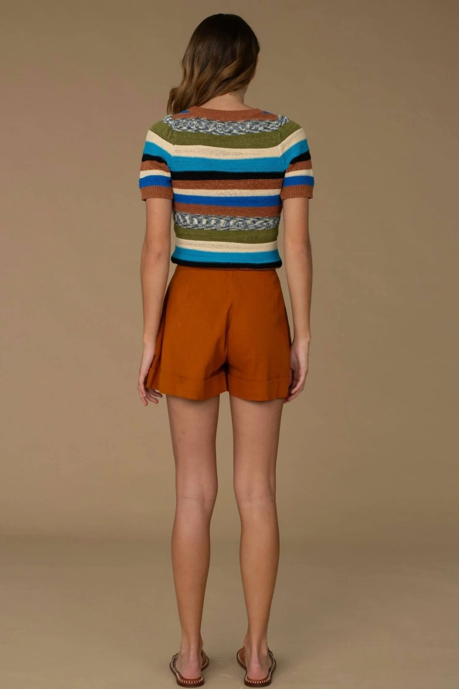 Sami Shorts In Butterscotch