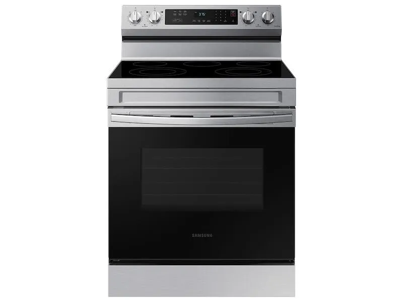 Samsung NE63A6311SS 6.3 Cu. Ft. Smart Freestanding Electric Range With Rapid Boil&#8482; & Self Clean In Stainless Steel Freestanding Ranges freestanding dual fuel range 30 inch