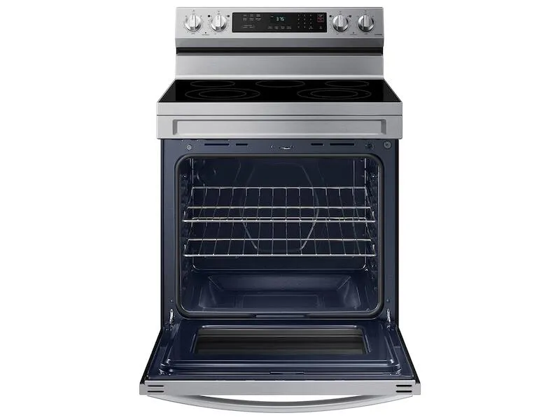 Samsung NE63A6311SS 6.3 Cu. Ft. Smart Freestanding Electric Range With Rapid Boil&#8482; & Self Clean In Stainless Steel