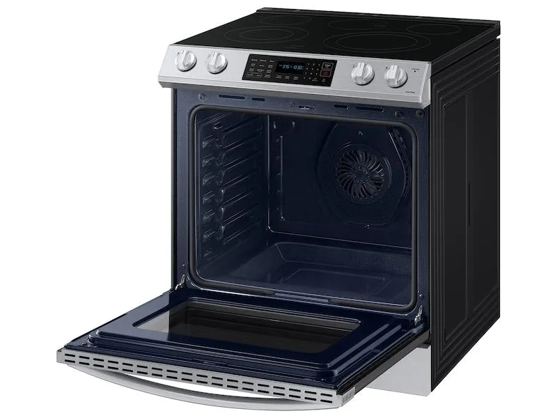 Samsung NE63BG8315SS 6.3 Cu. Ft. Smart Slide-In Electric Range With Air Fry & Convection In Stainless Steel