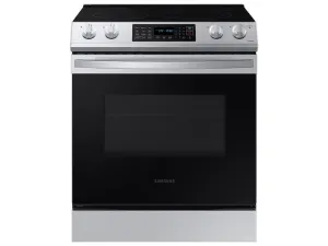 Samsung NE63BG8315SS 6.3 Cu. Ft. Smart Slide-In Electric Range With Air Fry & Convection In Stainless Steel Freestanding Ranges freestanding dual fuel range 30 inch