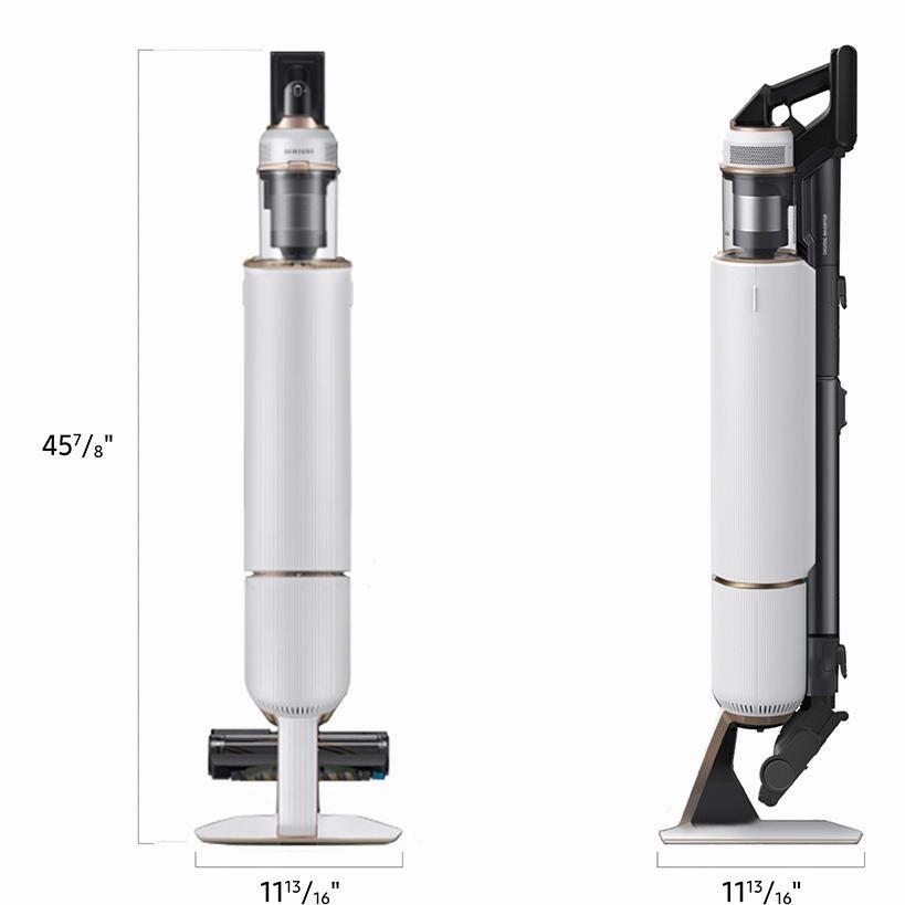 Samsung Bespoke Jet Cordless Stick Vacuum with All in One Clean Station VS20A95923W/AA
