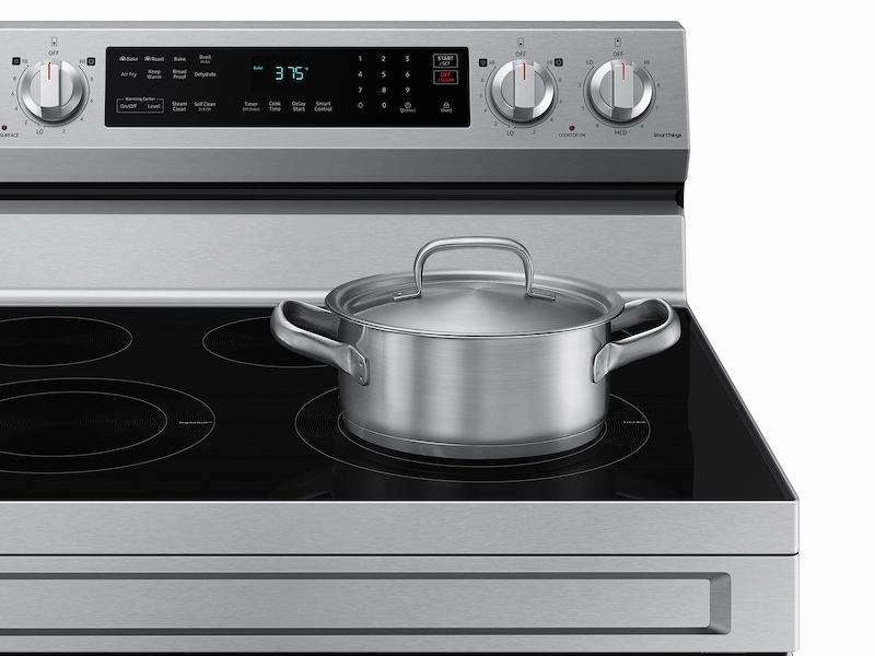 Samsung NE63D6511SR 6.3 Cu. Ft. Smart Freestanding Energy Star? Certified Electric Range With Air Fry In Stainless Steel