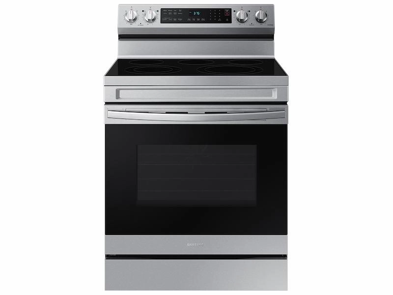 Samsung NE63D6511SR 6.3 Cu. Ft. Smart Freestanding Energy Star? Certified Electric Range With Air Fry In Stainless Steel Freestanding Ranges freestanding dual fuel range 30 inch