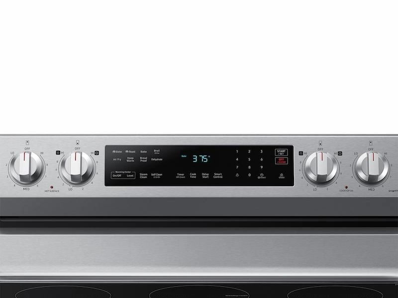 Samsung NE63D6511SR 6.3 Cu. Ft. Smart Freestanding Energy Star? Certified Electric Range With Air Fry In Stainless Steel