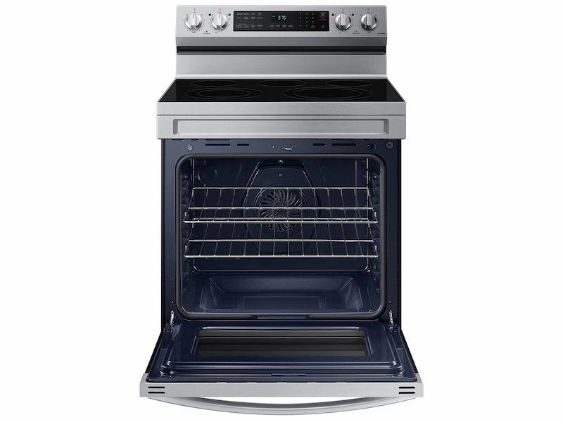 Samsung NE63D6511SR 6.3 Cu. Ft. Smart Freestanding Energy Star? Certified Electric Range With Air Fry In Stainless Steel