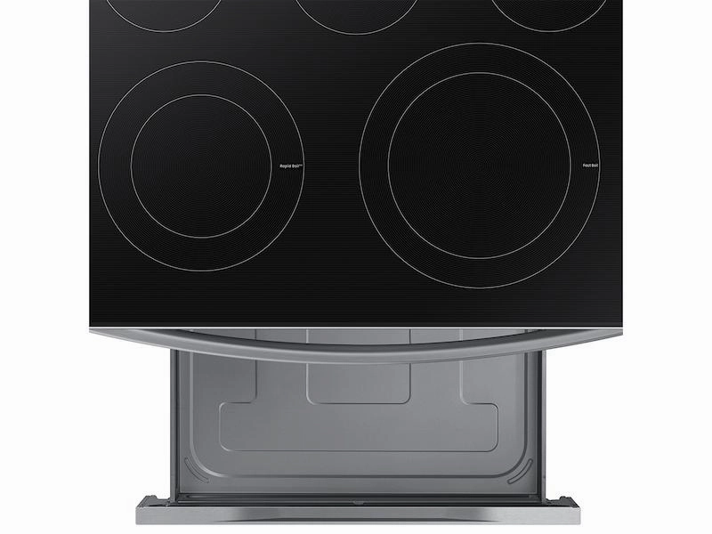 Samsung NE63D6511SR 6.3 Cu. Ft. Smart Freestanding Energy Star? Certified Electric Range With Air Fry In Stainless Steel