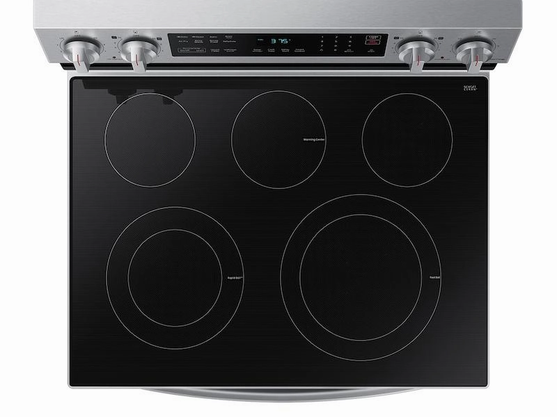 Samsung NE63D6511SR 6.3 Cu. Ft. Smart Freestanding Energy Star? Certified Electric Range With Air Fry In Stainless Steel