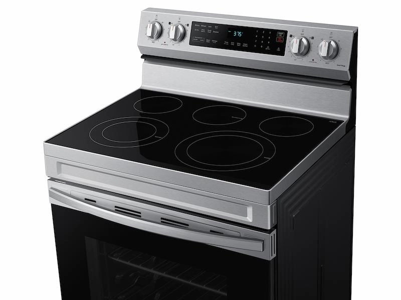 Samsung NE63D6511SR 6.3 Cu. Ft. Smart Freestanding Energy Star? Certified Electric Range With Air Fry In Stainless Steel