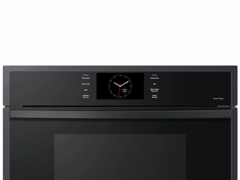 Samsung NQ70CG600DMT 30" Microwave Combination Wall Oven With Steam Cook In Matte Black