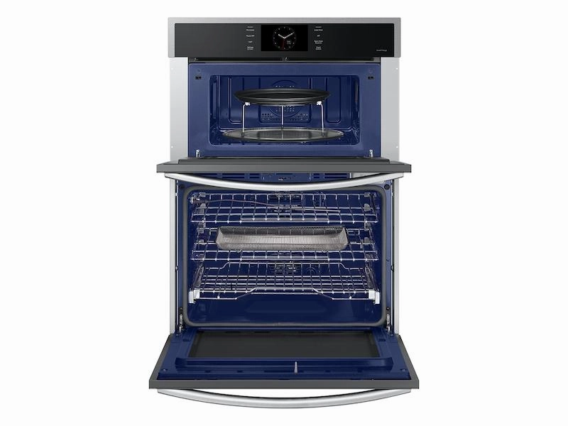 Samsung NQ70CG600DSR 30" Microwave Combination Wall Oven With Steam Cook In Stainless Steel