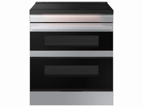 Samsung NSI6DG9550SR Bespoke Smart Slide-In Induction Range 6.3 Cu. Ft. With Flex Duo&#8482; & Ambient Edge Lighting&#8482; In Stainless Steel Freestanding Ranges freestanding dual fuel range 30 inch