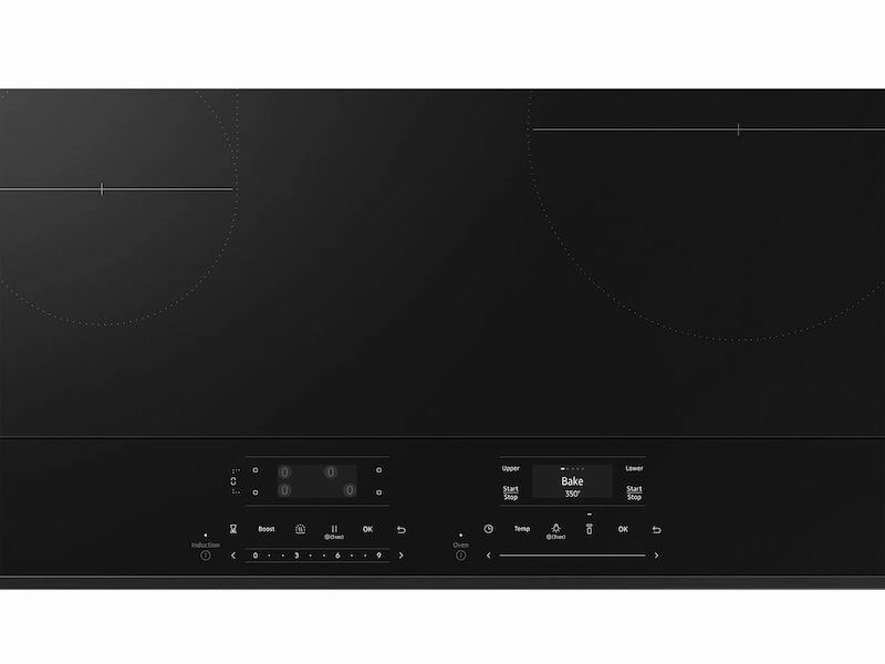 Samsung NSI6DG9550SR Bespoke Smart Slide-In Induction Range 6.3 Cu. Ft. With Flex Duo&#8482; & Ambient Edge Lighting&#8482; In Stainless Steel