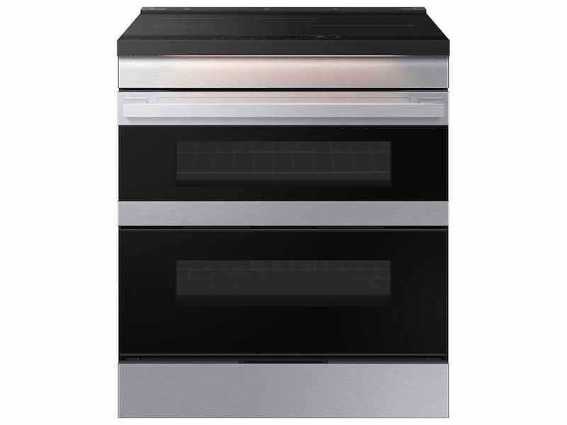 Samsung NSI6DG9550SR Bespoke Smart Slide-In Induction Range 6.3 Cu. Ft. With Flex Duo&#8482; & Ambient Edge Lighting&#8482; In Stainless Steel Freestanding Ranges freestanding dual fuel range 30 inch