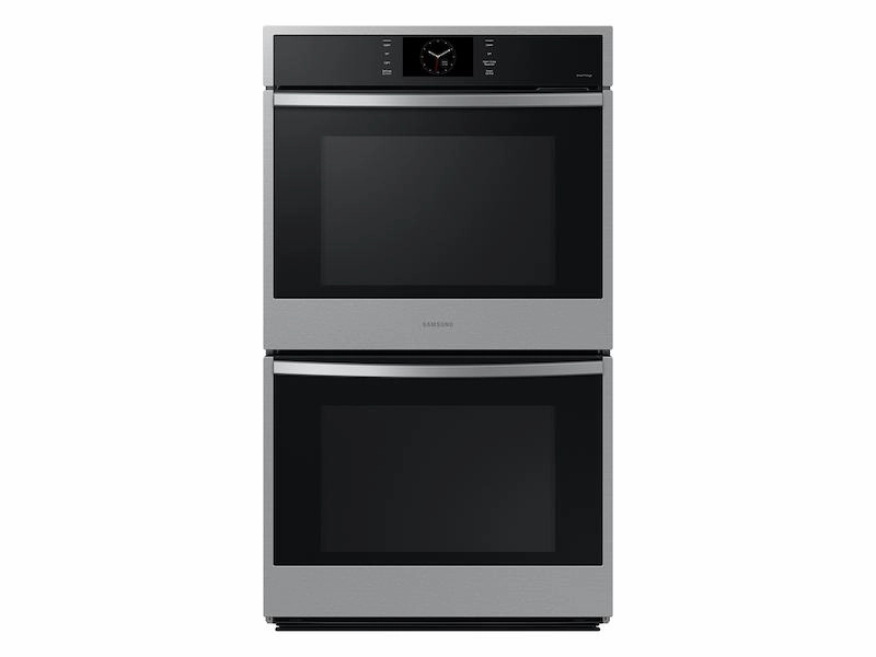 Samsung NV51CG600DSR 30" Double Wall Oven With Steam Cook In Stainless Steel Wall Ovens convection wall oven with steam assist