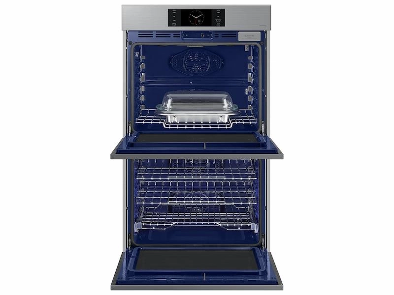 Samsung NV51CG700DSR Bespoke 30" Stainless Steel Double Wall Oven With Ai Pro Cooking&#8482; Camera