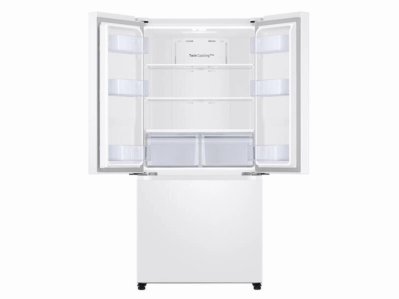 Samsung RF20A5101WW 19.5 Cu. Ft. Smart 3-Door French Door Refrigerator In White