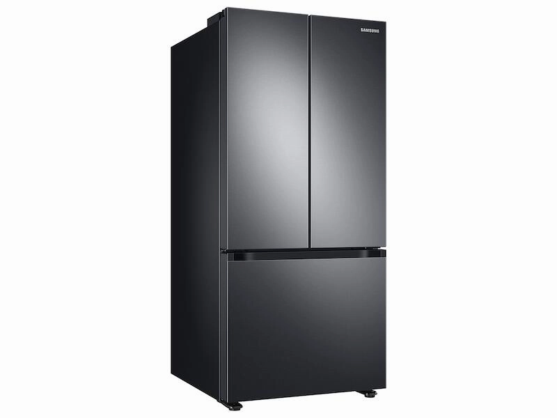 Samsung RF22A4121SG 22 Cu. Ft. Smart 3-Door French Door Refrigerator In Black Stainless Steel