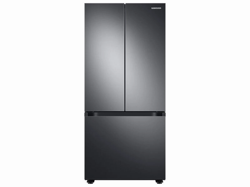 Samsung RF22A4121SG 22 Cu. Ft. Smart 3-Door French Door Refrigerator In Black Stainless Steel Freestanding Refrigerators freestanding fridge freezer combo