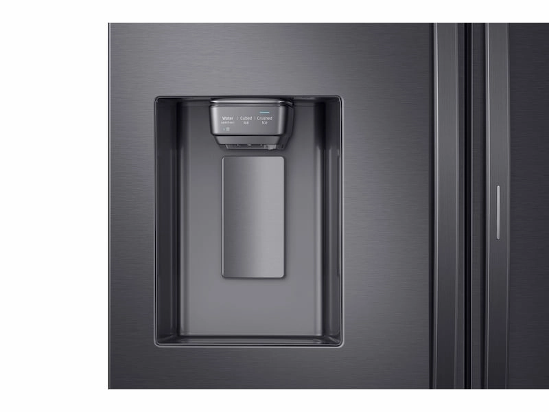 Samsung RF22R7351SG 22 Cu. Ft. Food Showcase Counter Depth 4-Door French Door Refrigerator In Black Stainless Steel