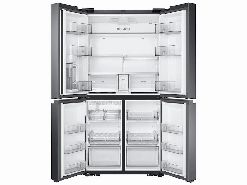Samsung RF23A9071SG 23 Cu. Ft. Smart Counter Depth 4-Door Flex&#8482; Refrigerator With Autofill Water Pitcher And Dual Ice Maker In Black Stainless Steel