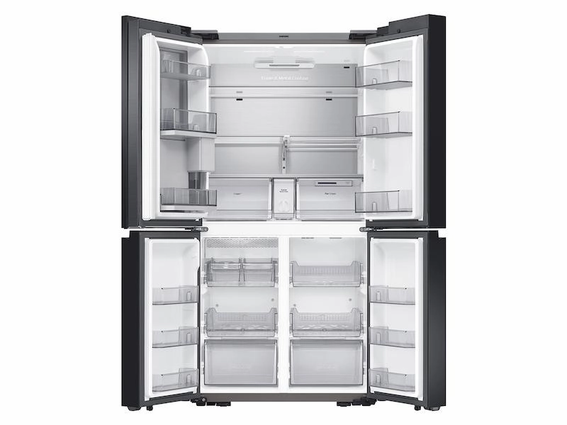 Samsung RF23A967512 Bespoke 4-Door Flex&#8482; Refrigerator (23 Cu. Ft.) In White Glass