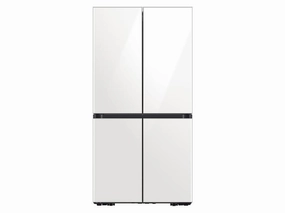 Samsung RF23A967512 Bespoke 4-Door Flex&#8482; Refrigerator (23 Cu. Ft.) In White Glass Freestanding Refrigerators freestanding fridge freezer combo