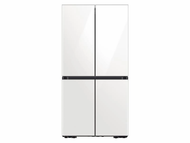 Samsung RF23A967512 Bespoke 4-Door Flex&#8482; Refrigerator (23 Cu. Ft.) In White Glass Freestanding Refrigerators freestanding fridge freezer combo