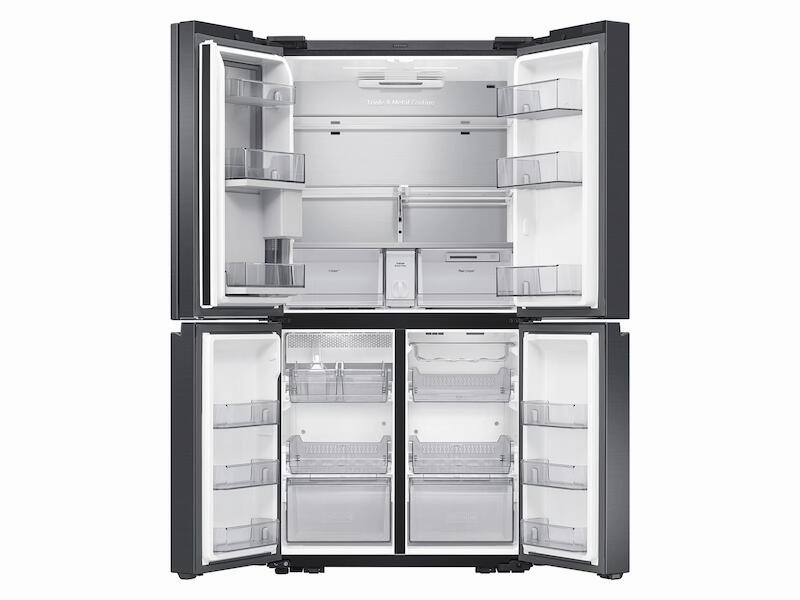 Samsung RF23A9771SG 23 Cu. Ft. Smart Counter Depth 4-Door Flex&#8482; Refrigerator With Family Hub&#8482; And Beverage Center In Black Stainless Steel