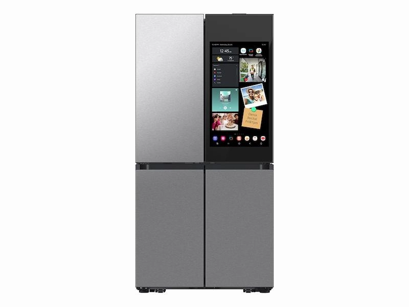 Samsung RF23DB9900QD Bespoke Counter Depth 4-Door Flex&#8482; Refrigerator (23 Cu. Ft.) With Ai Family Hub &#8482; And Ai Vision Inside&#8482; In Stainless Steel Freestanding Refrigerators freestanding fridge freezer combo