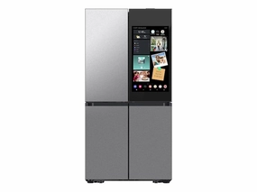 Samsung RF23DB9900QD Bespoke Counter Depth 4-Door Flex&#8482; Refrigerator (23 Cu. Ft.) With Ai Family Hub &#8482; And Ai Vision Inside&#8482; In Stainless Steel Freestanding Refrigerators freestanding fridge freezer combo