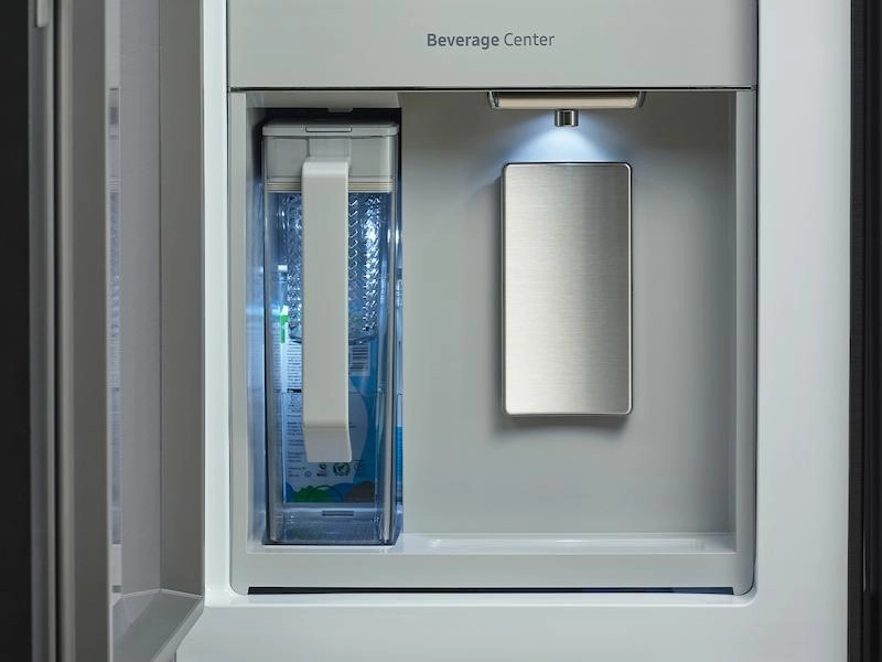 Samsung RF23DB9900QD Bespoke Counter Depth 4-Door Flex&#8482; Refrigerator (23 Cu. Ft.) With Ai Family Hub &#8482; And Ai Vision Inside&#8482; In Stainless Steel