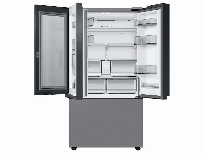 Samsung RF24BB6600QL Bespoke 3-Door French Door Refrigerator (24 Cu. Ft.) With Beverage Center&#8482; In Stainless Steel