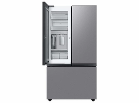 Samsung RF24BB6600QL Bespoke 3-Door French Door Refrigerator (24 Cu. Ft.) With Beverage Center&#8482; In Stainless Steel Freestanding Refrigerators freestanding fridge freezer combo