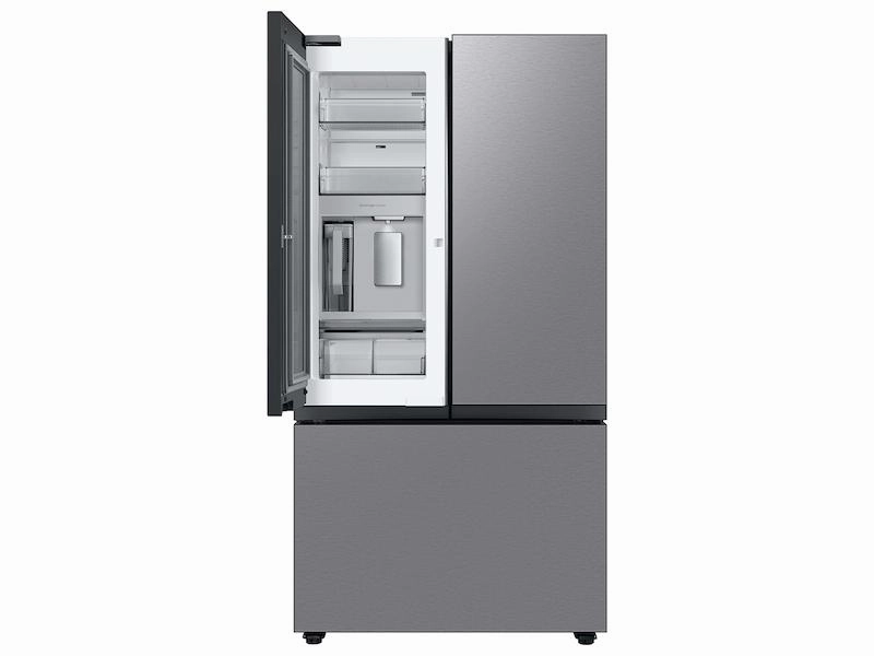 Samsung RF24BB6600QL Bespoke 3-Door French Door Refrigerator (24 Cu. Ft.) With Beverage Center&#8482; In Stainless Steel Freestanding Refrigerators freestanding fridge freezer combo