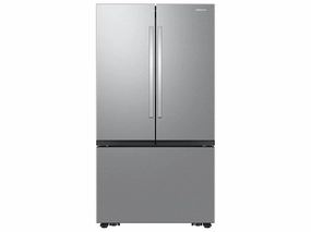 Samsung RF27CG5100SR 27 Cu. Ft. Mega Capacity Counter Depth 3-Door French Door Refrigerator With Dual Auto Ice Maker In Stainless Steel Freestanding Refrigerators freestanding fridge freezer combo