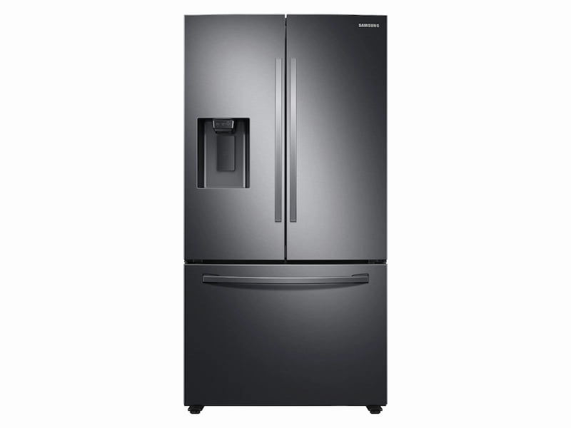 Samsung RF27T5201SG 27 Cu. Ft. Large Capacity 3-Door French Door Refrigerator With External Water & Ice Dispenser In Black Stainless Steel Freestanding Refrigerators freestanding fridge freezer combo