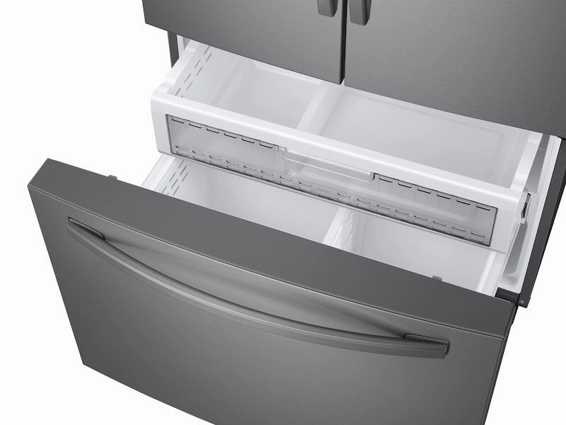 Samsung RF28R6241SR 28 Cu. Ft. 3-Door French Door, Full Depth Refrigerator With Dual Ice Maker In Stainless Steel