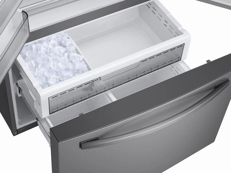 Samsung RF28R6241SR 28 Cu. Ft. 3-Door French Door, Full Depth Refrigerator With Dual Ice Maker In Stainless Steel