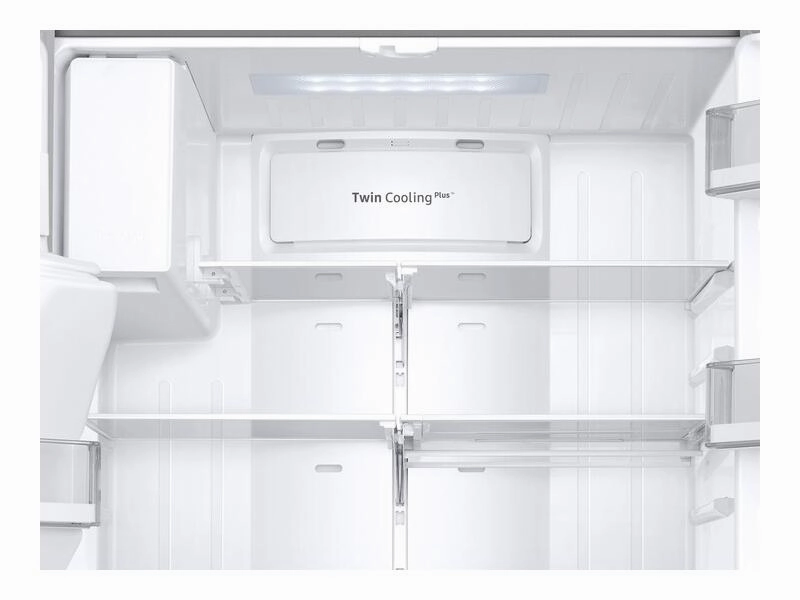 Samsung RF28R6241SR 28 Cu. Ft. 3-Door French Door, Full Depth Refrigerator With Dual Ice Maker In Stainless Steel
