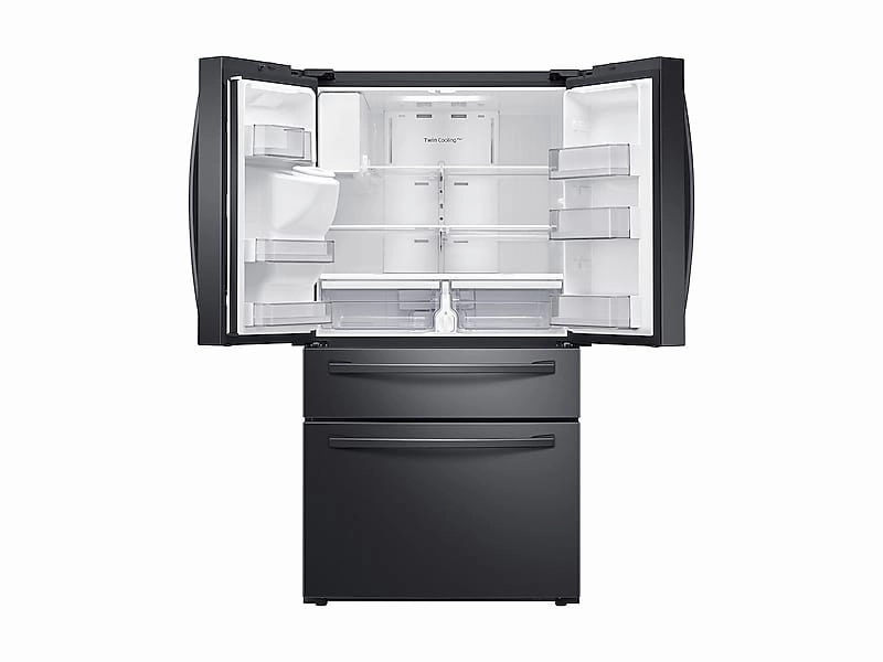 Samsung RF28R7201SG 28 Cu. Ft. 4-Door French Door Refrigerator With Flexzone&#8482; Drawer In Black Stainless Steel