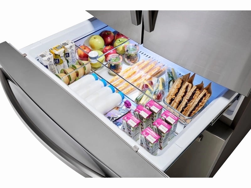 Samsung RF28R7351SR 28 Cu. Ft. Food Showcase 4-Door French Door Refrigerator In Stainless Steel