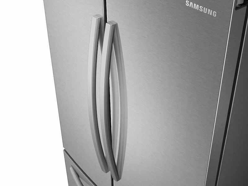 Samsung RF28T5021SG 28 Cu. Ft. Large Capacity 3-Door French Door Refrigerator With Autofill Water Pitcher In Black Stainless Steel