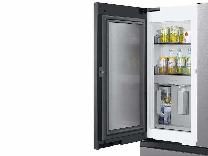 Samsung RF29BB8600QL Bespoke 4-Door French Door Refrigerator (29 Cu. Ft.) With Beverage Center&#8482; In Stainless Steel