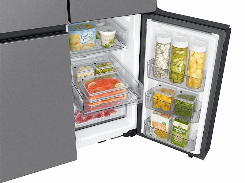 Samsung RF29DB9600QL Bespoke 4-Door Flex&#8482; Refrigerator (29 Cu. Ft.) With Beverage Center&#8482; In Stainless Steel - (With Customizable Door Panel Colors)