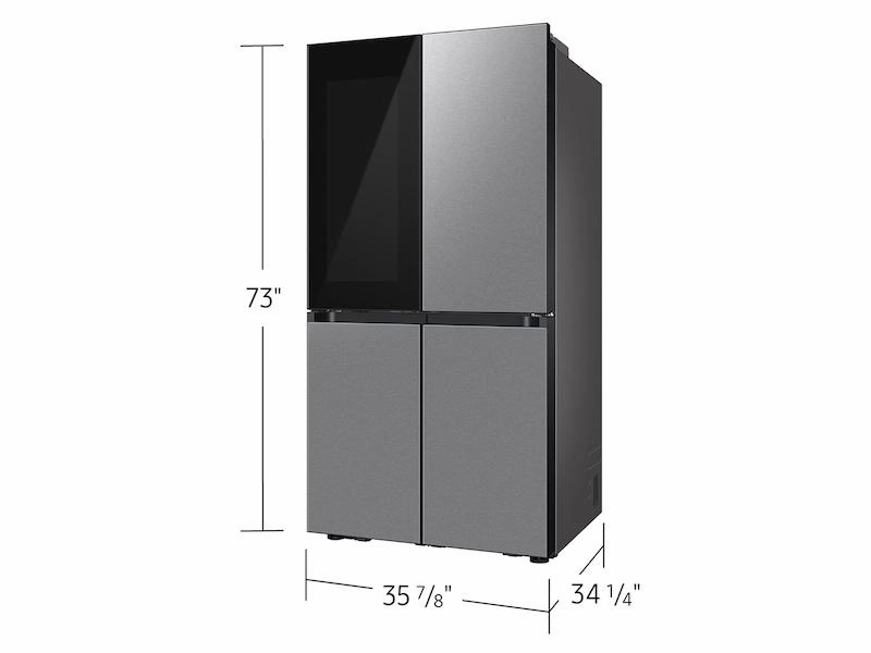 Samsung RF29DB9700QL Bespoke 4-Door Flex&#8482; Refrigerator (29 Cu. Ft.) With Beverage Zone&#8482; And Auto Open Door In Stainless Steel
