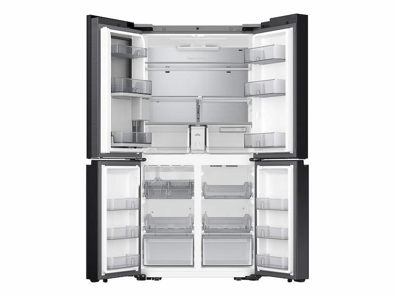 Samsung RF29DB990012 Bespoke 4-Door Flex&#8482; Refrigerator (29 Cu. Ft.) With Ai Family Hub &#8482; And Ai Vision Inside&#8482; In White Glass